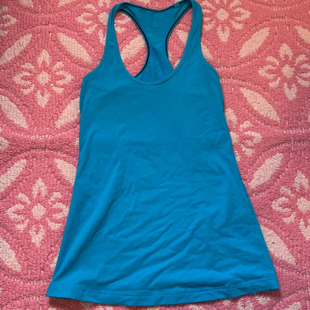 Blue Lululemon Racerback Tank Top, Women’s size 6